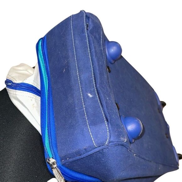 Vera Bradley Women's Lighten Up Wheeled Duffle Carry-on Luggage, birds Neutral, - Picture 5 of 10